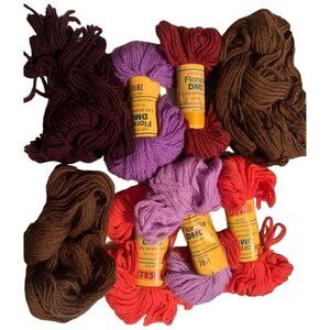 DMC Needlepoint Crewel Wool Set of 9 skeins #8